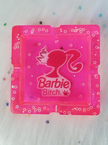 Cinzeiro Barbie Personalizado Em Resina