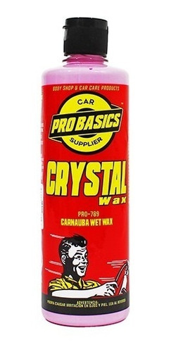 Cera Carnauba Acabado Espejo Cristal Wax Cherry Bomb 500ml