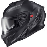 Casco Scorpion Exo Exo-gt930 Transformer Modulus Negro LG Diseño Solid