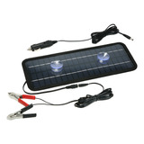 Cargador De Batería Solar Portátil Para Auto 12v 4.5w