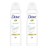 Desodorante Aero Dove 150ml Fem Sem Perfume - Kit C/ 2un