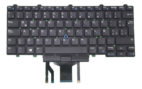 Teclado Para Latitude E7450 E7470 5480 5490 5491 5495