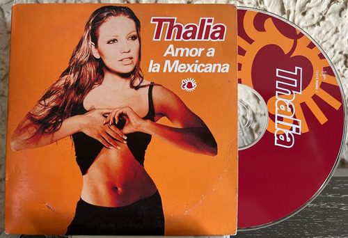 Thalia - Amor A La Mexicana Cd Single Impor Francia Sencillo