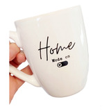 Taza De Diseño Conica Estampa Home Modo On 