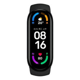 Smartband Xiaomi Mi Smart Band 7 Pantalla 1.62' Amv Color De La Caja Negro Color De La Malla Negro