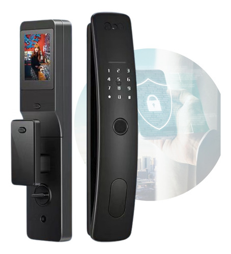 Fechadura Digital Smartlook Wifi Câmera Facial 3d Biométrica