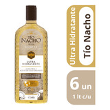 Tío Nacho Shampoo Coco Hidratante 1 Lt Pack 6 Unidades/ Kla 