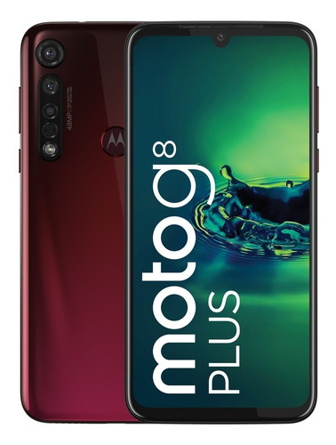 Celular Motorola Moto G8 Plus 4g 64gb 4gb Dual Sim Color Rojo