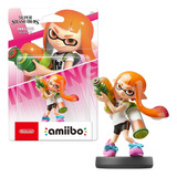 Amiibo Inkling Girl Super Smash Bros  - Nintendo