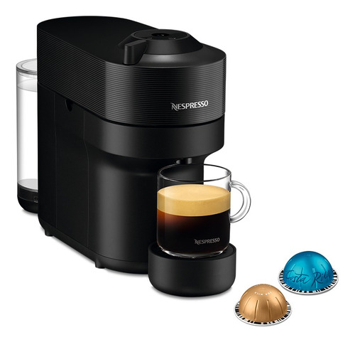 Máquina De Café Nespresso Vertuo Pop Black