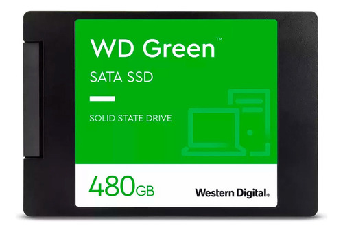 Disco Sólido Ssd Interno Western Digital Wd Green 480gb