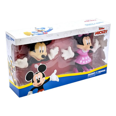 Cyc Figuras Mickey Y Minnie Mouse Articulados | MercadoLibre
