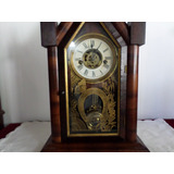 Antiguo Reloj Mesa Capilla Waterbury Clock Alarma No Envio