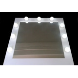 Espejo Camerino Con Luz Led 60 X 60 Incluye Focos