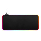 Mouse Pad Rgb Gamer Usb Luz Led 90x40 Cm Retroiluminado