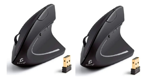 Mouse Vertical Inalámbrico Ergonómico Pack 2