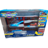 Micromachines Playset Fire Y Rescue Estacion De Rescate