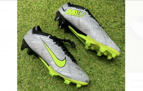 Tacos Nike Mercurial Vapor 15 Elite Xxv Plata