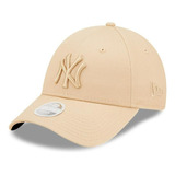 Gorra New Era Mlb 9forty New York Yankees Woman Beige Ajusta