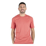 Remera Lacoste Hombre Moda Rojo