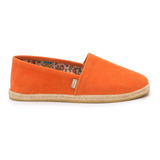 Alpargata Yute Suede Mandarina