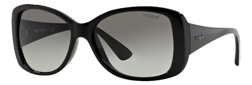 Lentes De Sol Vogue Mujer Modelo 0vo2843s Color De La Lente Gris Color Del Armazón Negro Diseño Degradada