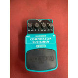 Pedal De Efeito Behringer Compressor Sustainer Cs400