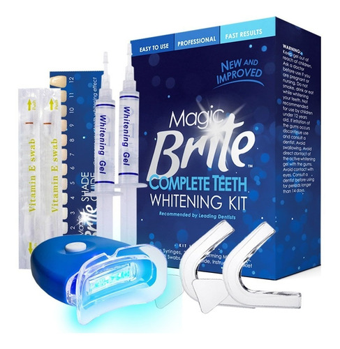 Blanqueamiento Dental Premium Magic Brite Sonrisa Blanca 