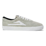 Tênis Lakai Sheffield White Black Leather