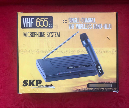 Skp Pro Audio. Vhf 655. Microphone System