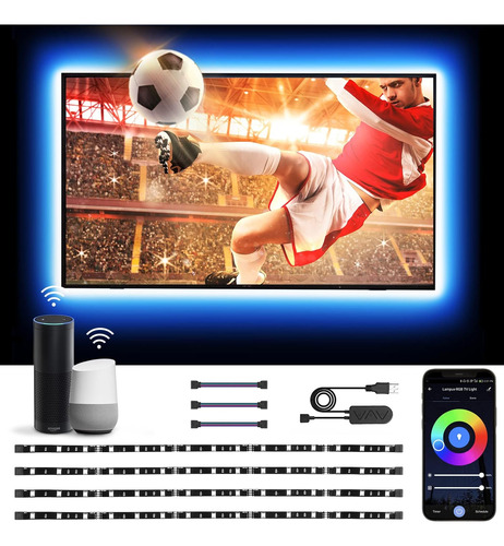 D Lights Tv 6.56ft, Smart Tv D Backlights, Funciona Ale...