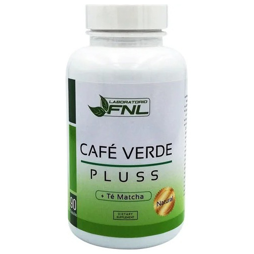 Café Verde + Té Matcha 90 Cap Quema Grasa Energía Adelgazar