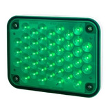 Faro Universal 4100 Elect. Cuerpo Bajo 45 Led Verde