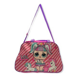 Bolsa Infantil Sacola Viagem Menina Lol Unicórnio Grande F5