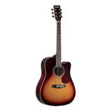 Violão Memphis Eletroacústico Aço Md18 Sunburst Promoção!!