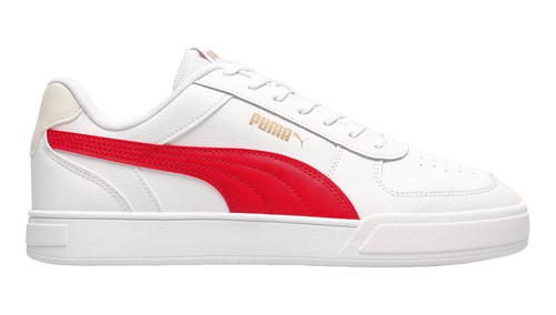 Tenis Puma Caven-blanco/rojo