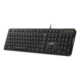 Teclado Alámbrico Genius Slimstar M200 Multimedia