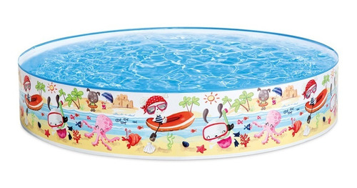 Alberca Piscina Hogar Snapset 152 X 25 Cm Para Niño Intex