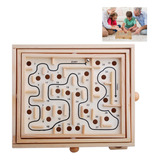 Juego De Mesa Laberinto De Madera Para Niños, Juguetes Para