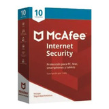 Mcafee Internet Security 2024 10 Equipos 1 Año