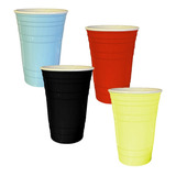 Vaso Americano 450ml Para Previa Doble Plastico Reutilizable