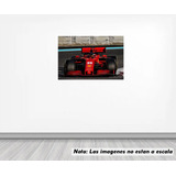 Vinil Sticker Pared 120 Cm. Lado Ferrari F1 Modbe011