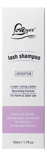 Shampoo Para Pestañas Extensiones+ Lash Brush 50ml