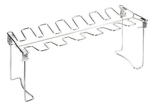 Aço Inoxidável Frango Perna Churrasqueira Antiaderente Rack