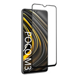 Vidrio Templado 9d Para Xiaomi Poco M3 Glass Full Cover