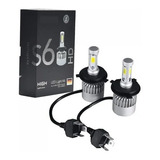 Kit Juego Lamparas Cree Led S6 Hd 44000 Lm H4 Alta Y Baja