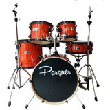 Bateria Spirit Parquer 5 Cuerpos C/pedal+banqueta