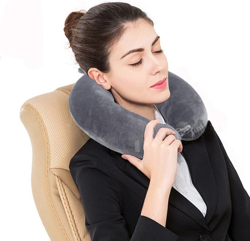 Cojin De Cuello Para Viaje Almohada Cervical 