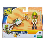 Playset Star Wars Young Jedi Adventures Figura + Nave! Orig