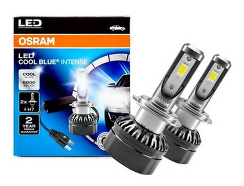 Kit Lamparas H7 Led Cree Osram Cool Blue Intense 6000k 